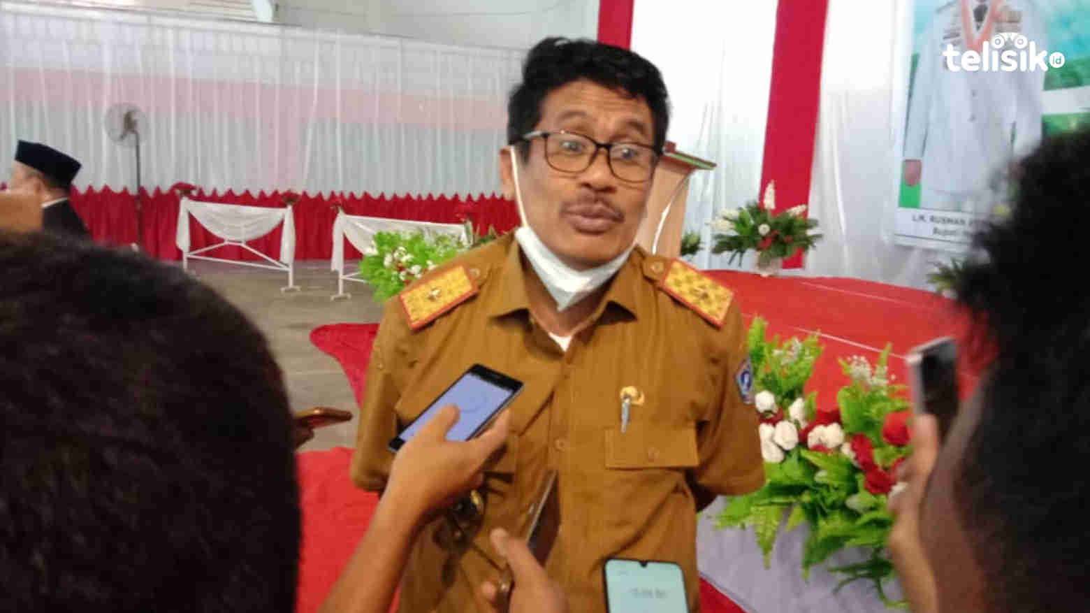 Kepala BKPSDM Muna, Sukarman Loke. Foto: Sunaryo/Telisik