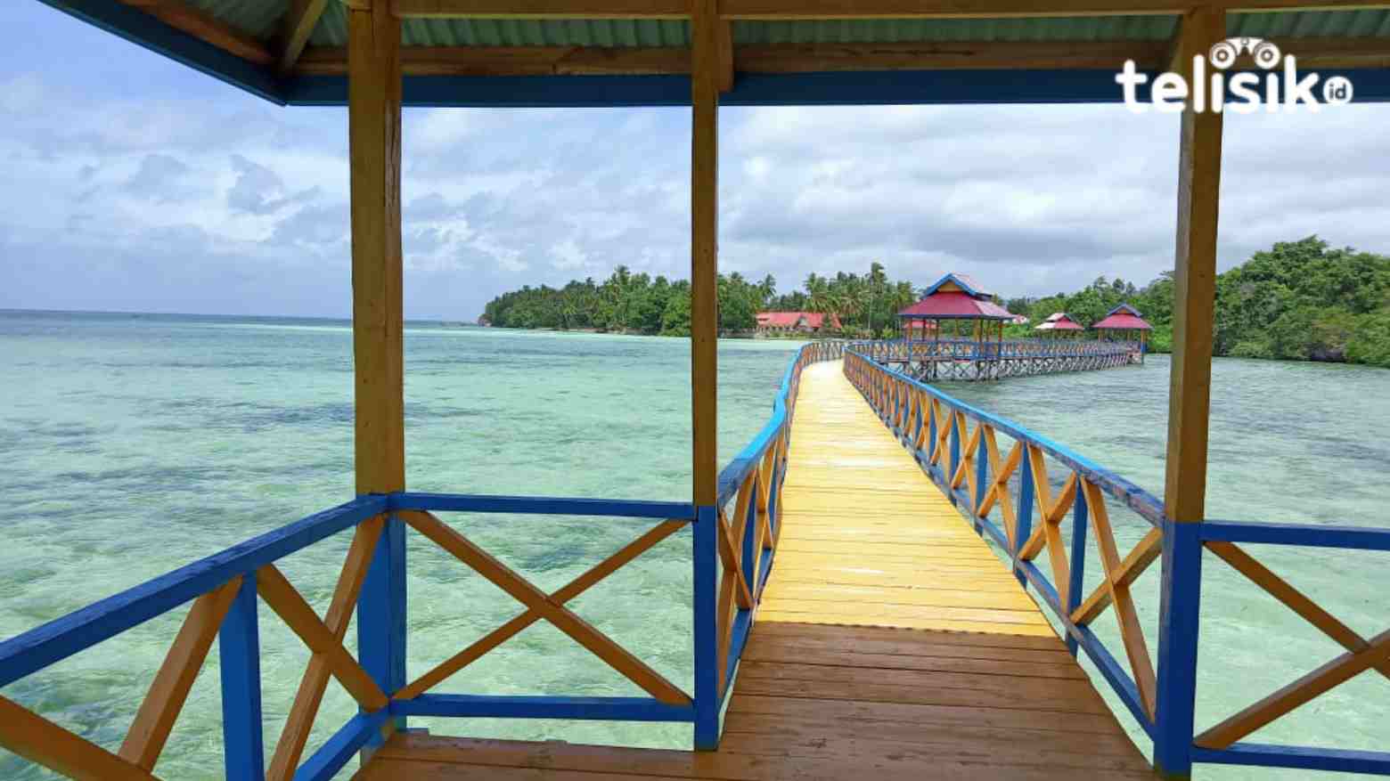 Jembatan Kali Topa di Desa Wabula, salahsatu objek wisata yang baru dikembangkan di Buton. Foto: Iradat Kurniawan/Telisik
