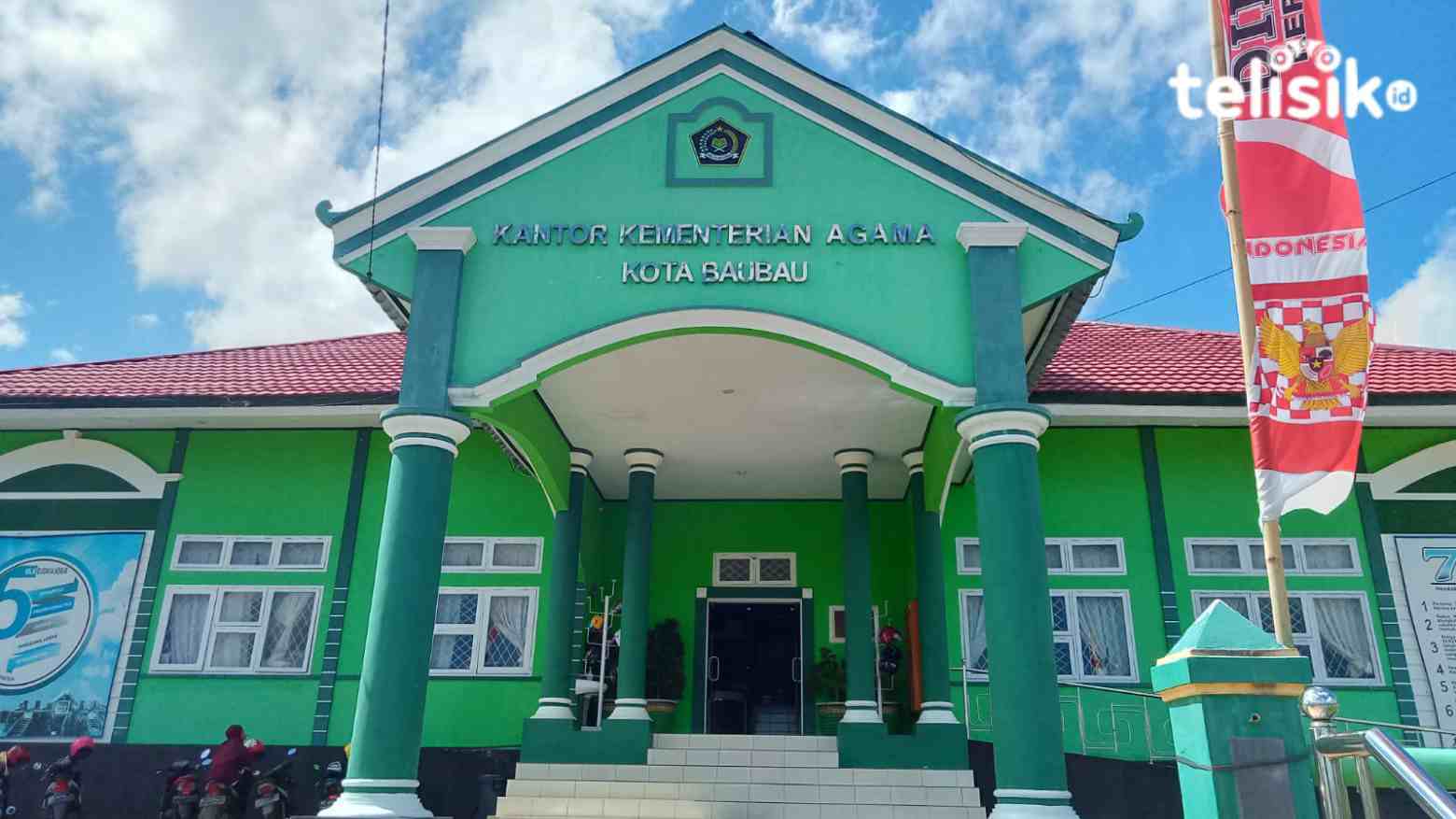 Kantor Kementerian Agama Kota Baubau. Foto: Harjum Ntry/Telisik