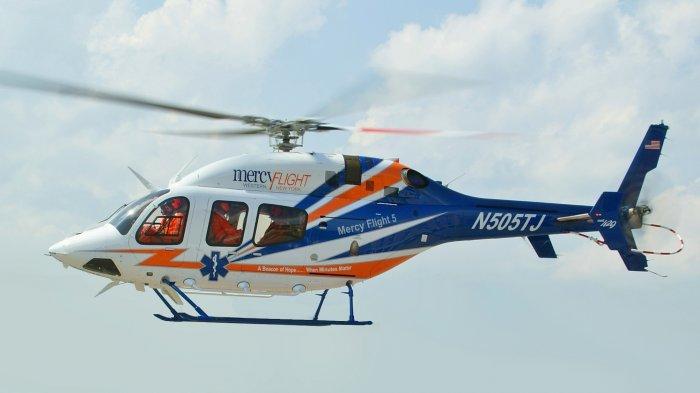 Helikopter Bell-429 dijuluki Global Ranger. Foto: Repro tribunnews.com