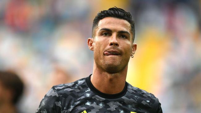 Pemain Manchester United, Cristiano Ronaldo. Foto: Repro Getty Images