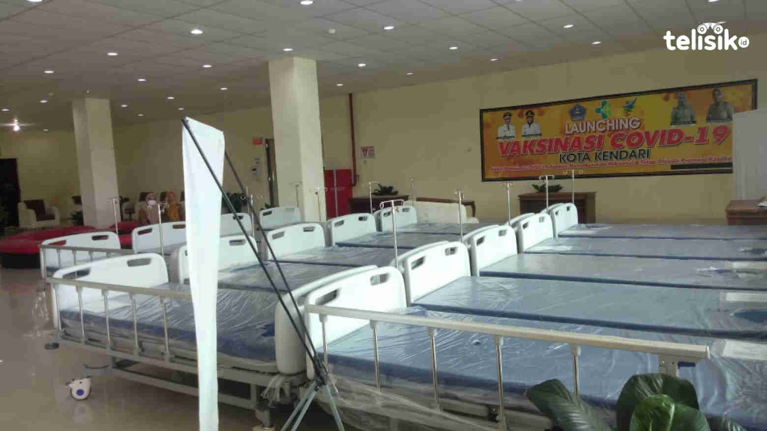 Bed pasien RSUD Kota Kendari. Foto: Musdar/Telisik