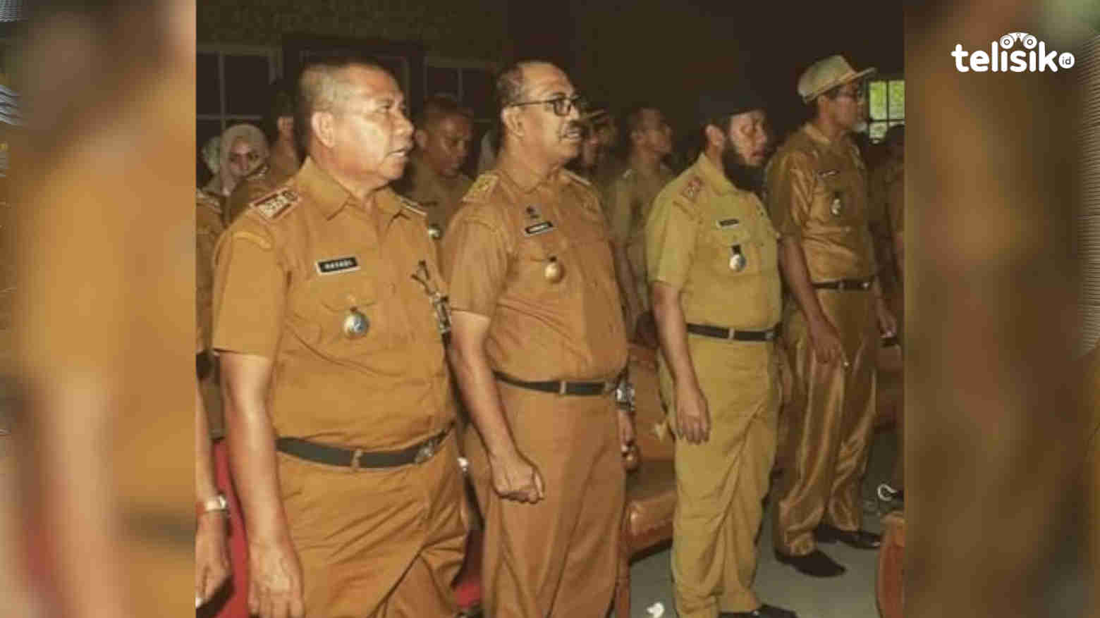 Plt Kepala BPBD Muna, Dahlan Kalega (tengah). Foto: Sunaryo/Telisik