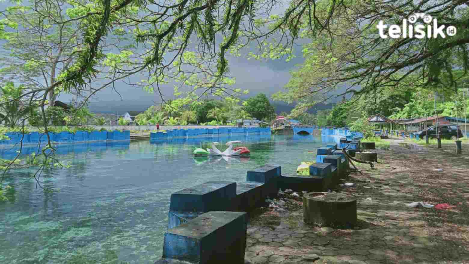 Taman wisata Kali Biru di Kabupaten Buton. Foto: Iradat Kurniawan/Telisik