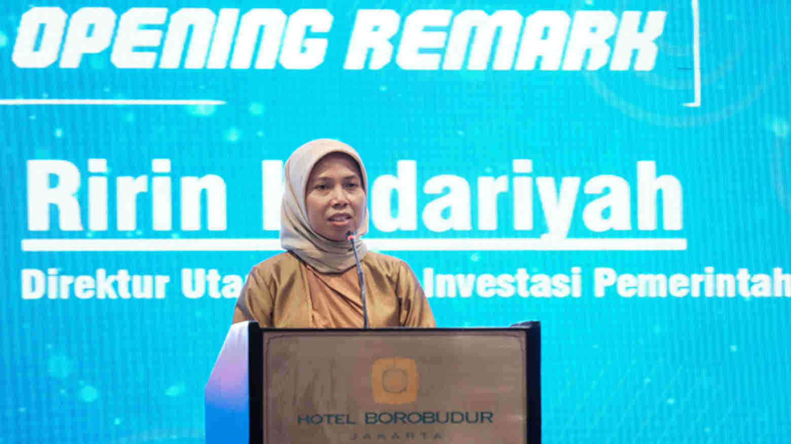 Direktur Utama PIP, Ririn Kadariyah. Foto : Kemenkeu.go.id