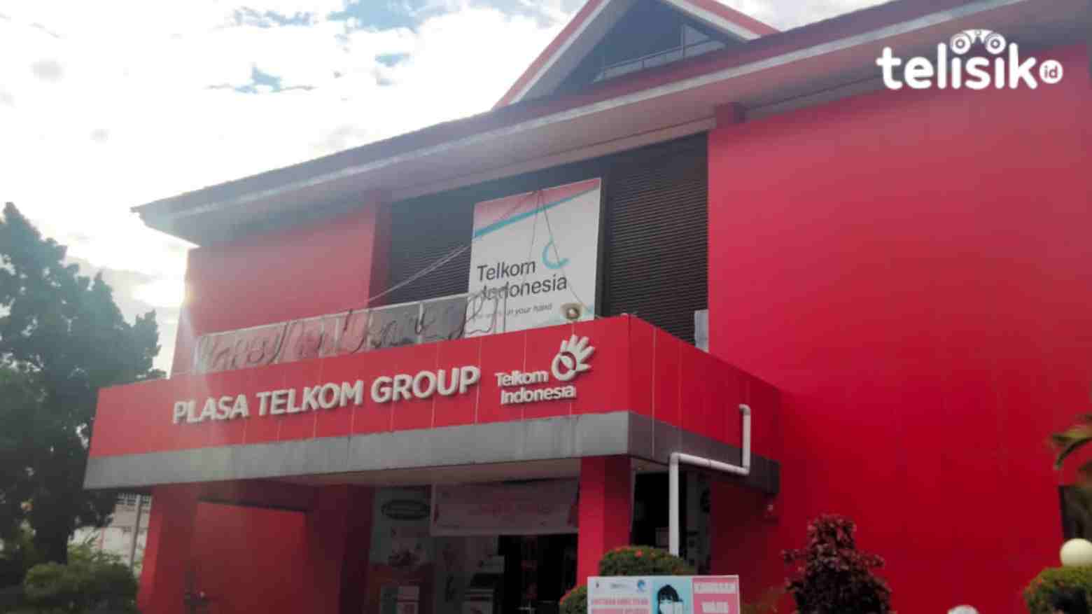 Gedung Telkom Group Kendari. Foto: Andi May/Telisik