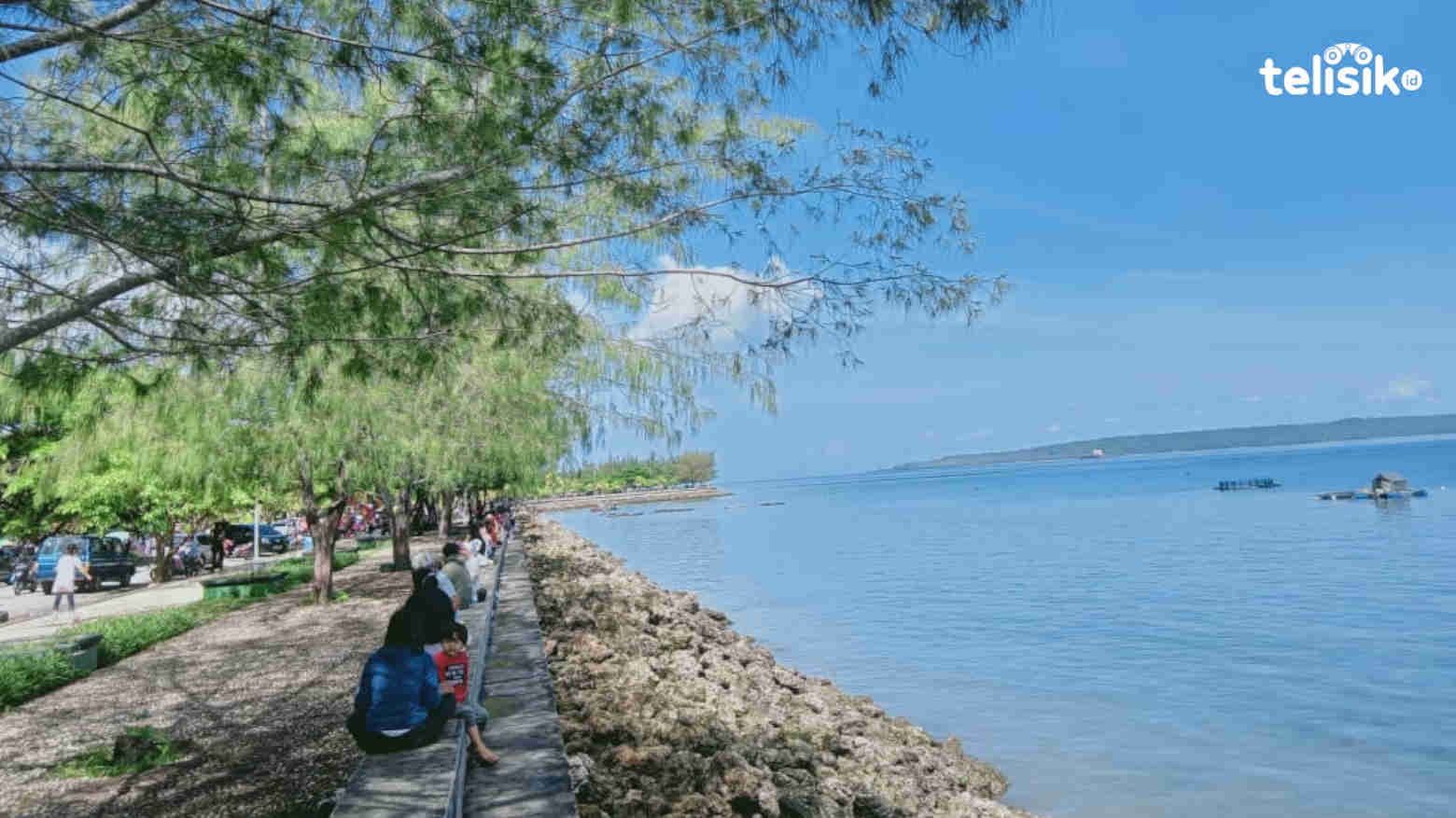 Kawasan wisata kotamara Baubau. Foto: Iradat Kurniawan/Telisik