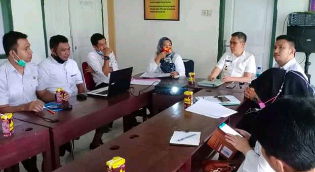 Rapat pembahasan Perda Pelaksanaan Pilkades Serentak 2022. Foto: dok. Dinas PMD Bombana