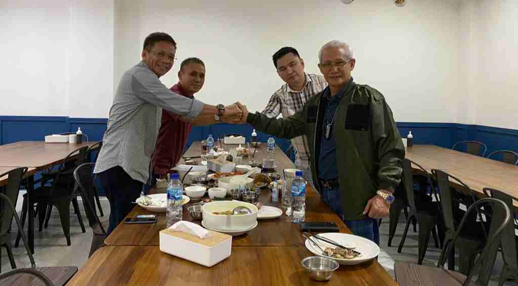 Empat Pimpinan Parpol Koalisi SBM di Kolaka Timur bertemu bahas Wakil Bupati Kolaka Timur. Foto: Ist.