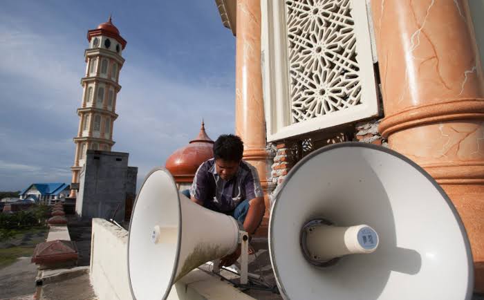 Ilustrasi pengeras suara masjid. Foto: Repro benarnews.org