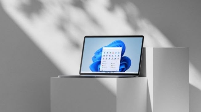 Hari ini, Selasa 5 Oktober 2021, Microsoft merilis sistem operasi Windows 11. Foto: Repro Suara.com