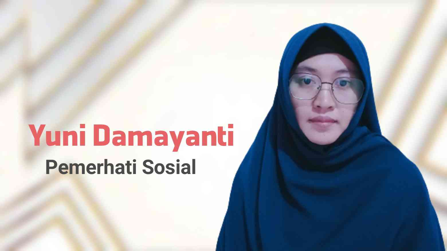 Yuni Damayanti, Pemerhati Sosial. Foto: Ist.