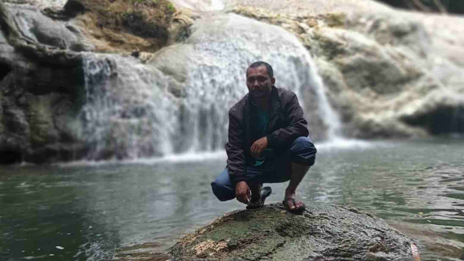 Pesona Air Terjun Bumbula Buton. Foto: Ist.