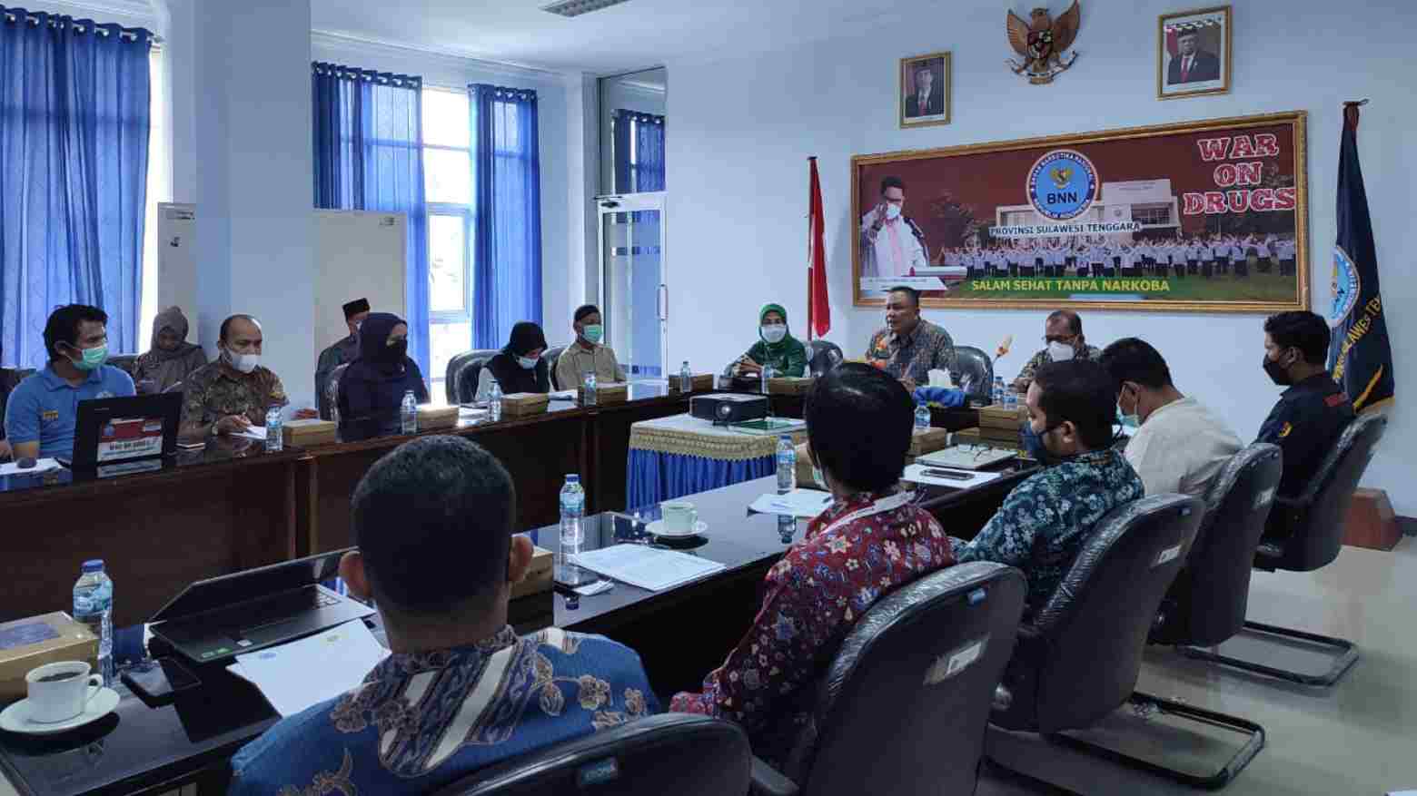 Penyusunan rencana P4GN, wujudkan kampus bersih narkoba. Foto: Ist.