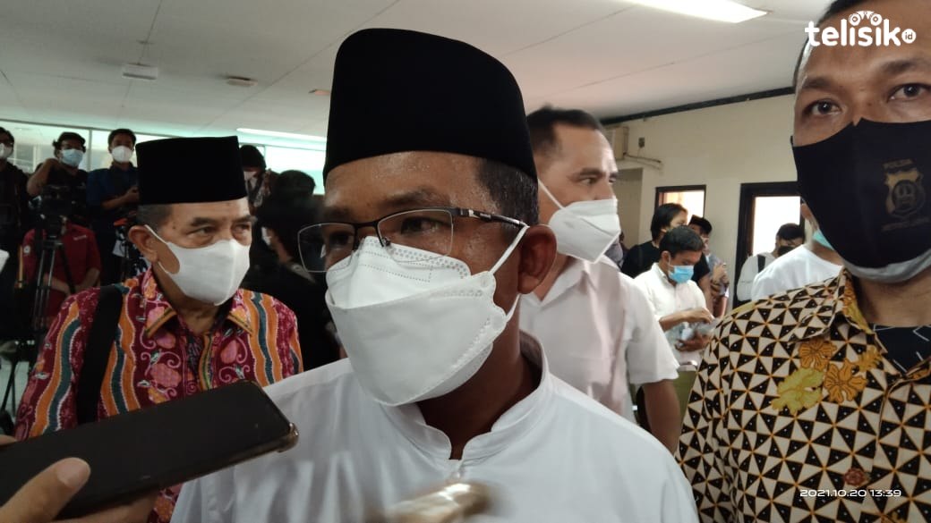 Koordinator Deklarasi Gubernur Anies Baswedan Maju Pilpres 2024, La Ode Basir. Foto: Risman/Telisik