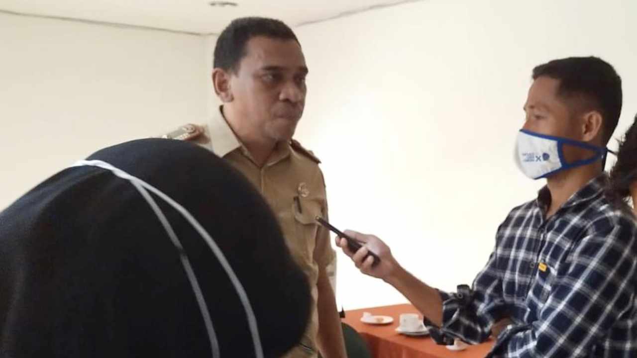 Sekretaris Dinas Koperasi UMKM Provinsi Sultra, La Isnain Lakimi. Foto: Ist