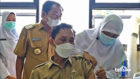 ASN menjadi sasaran vaksinasi untuk mencapai target herd immunity di Kota Kendari. Foto: dok. Telisik