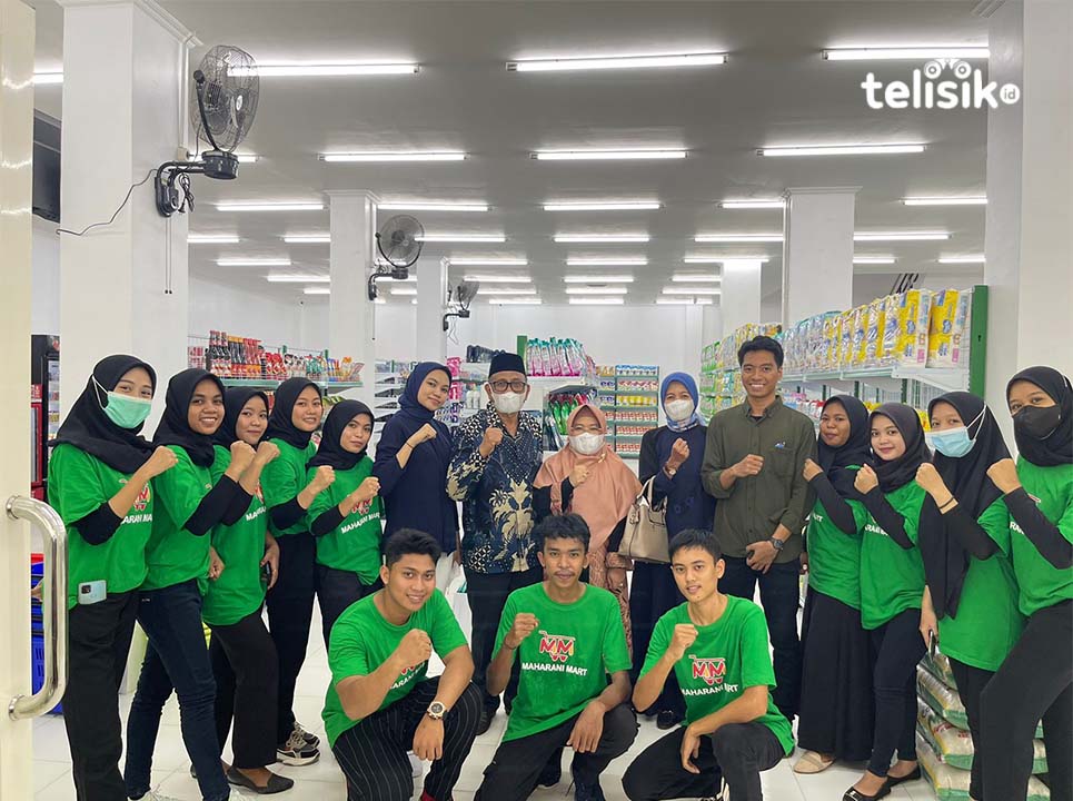 Grand Opening Maharani Mart 2 bersama ibu walikota Kendari. Foto: Nurdian Pratiwi/ Telisik