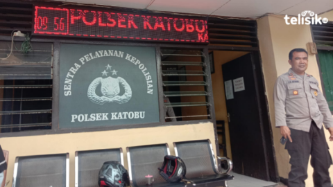 Kapolsek Katobu, IPTU LM Arwan. Foto: Sunaryo/Telisik