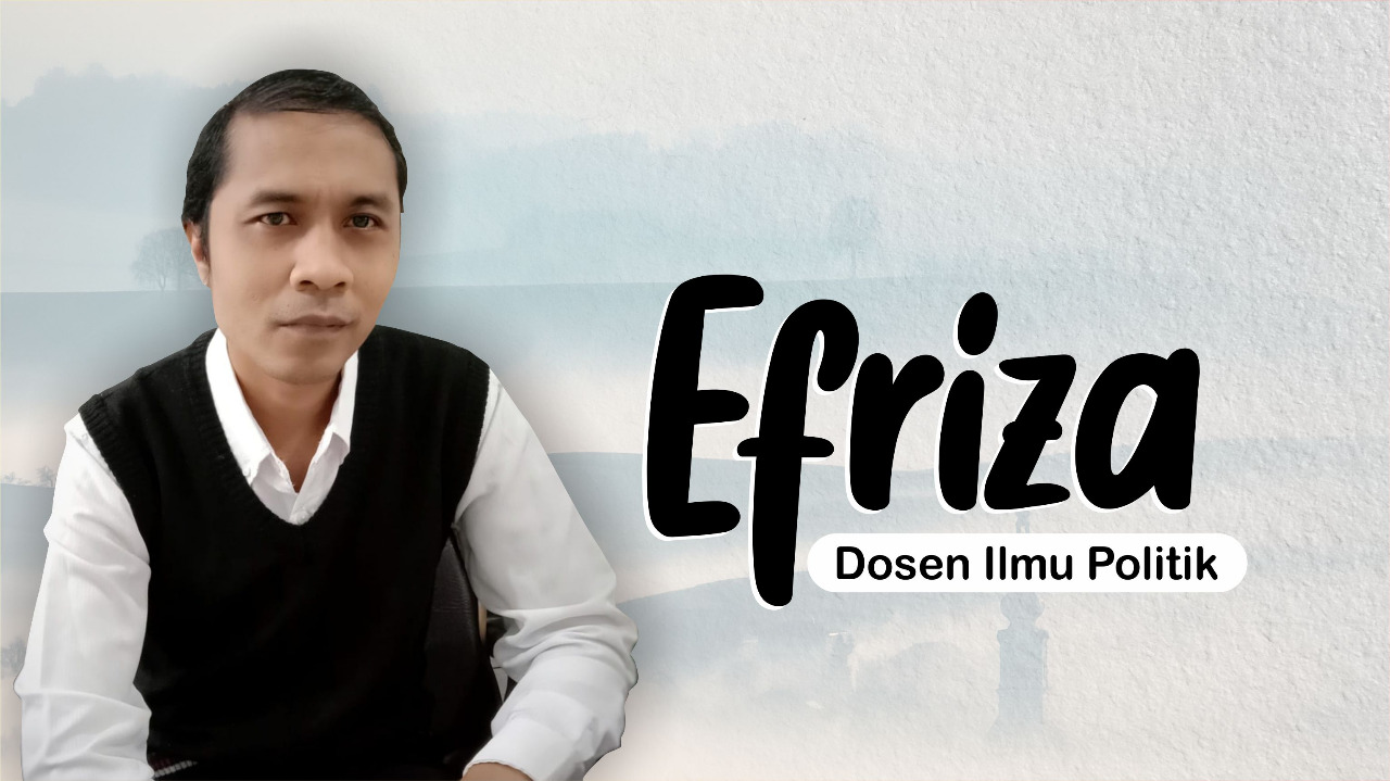 Efriza, Dosen Ilmu Politik di Beberapa Kampus dan Owner Penerbitan. Foto: Ist.