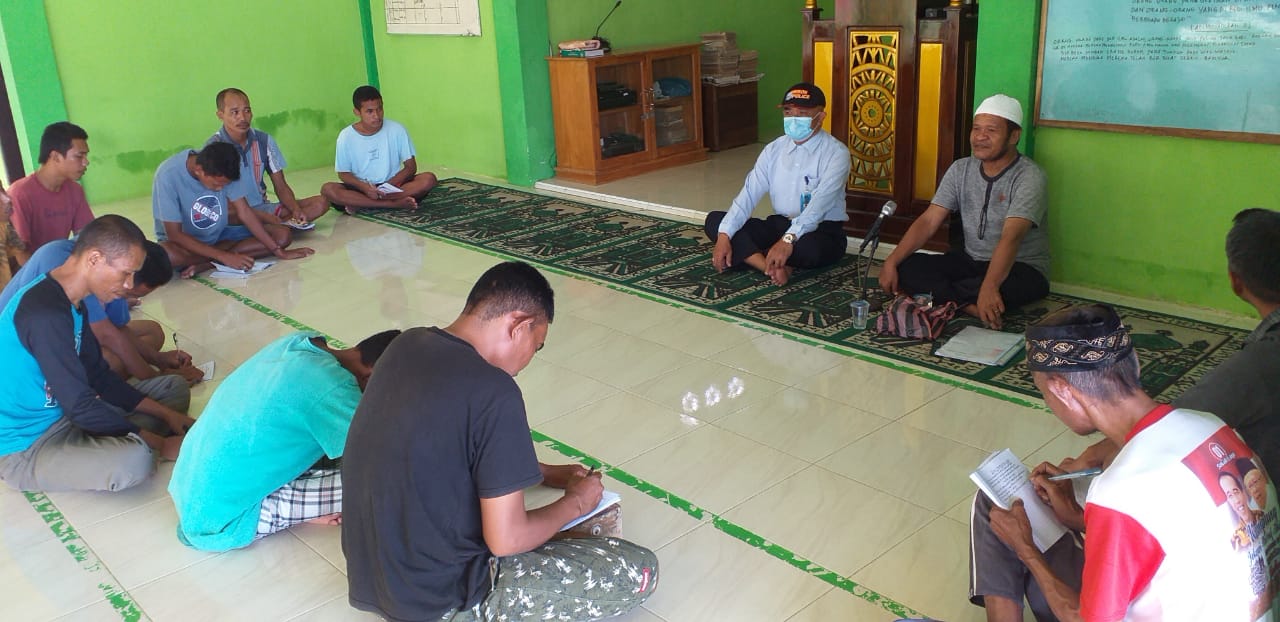 Tahanan dan Napi di Rutan Kelas II B Raha. Foto: Ist.