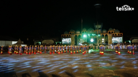 Suasana pembukaan MTQ Korpri V Tingkat Nasional di Kendari. Foto: Musdar/Telisik