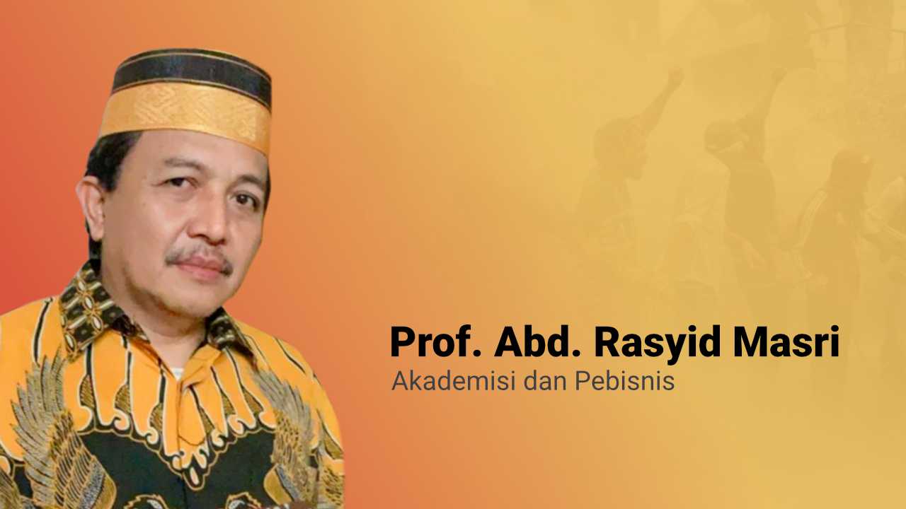 Prof. Abd. Rasyid Masri, Akademisi dan Pebisnis. Foto: Ist.