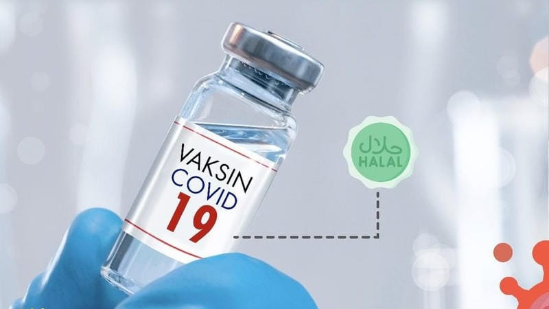 Vaksin COVID-19 Sinovac dinyatakan halal oleh MUI. Foto: Repro Instragram/KPCPEN
