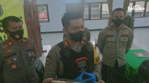 AKBP Zainal Rio Chandra Tangkari (tengah). Foto: Iradat Kurniawan/Telisik