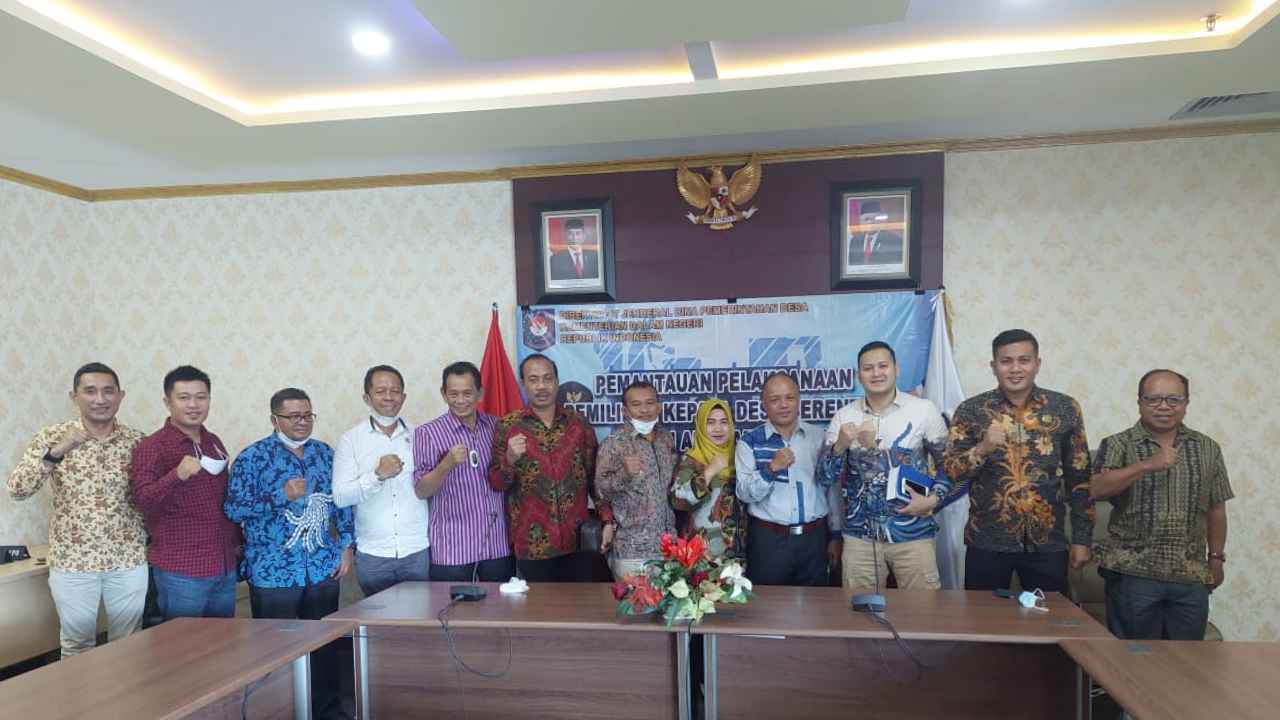 Komisi I DPRD Muna melakukan konsultasi di Kemendagri. Foto: Ist.
