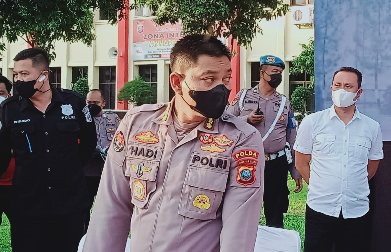 Kabid Humas Polda Sumut, Kombes Pol Hadi Wahyudi. Foto: Reza Fahlefy