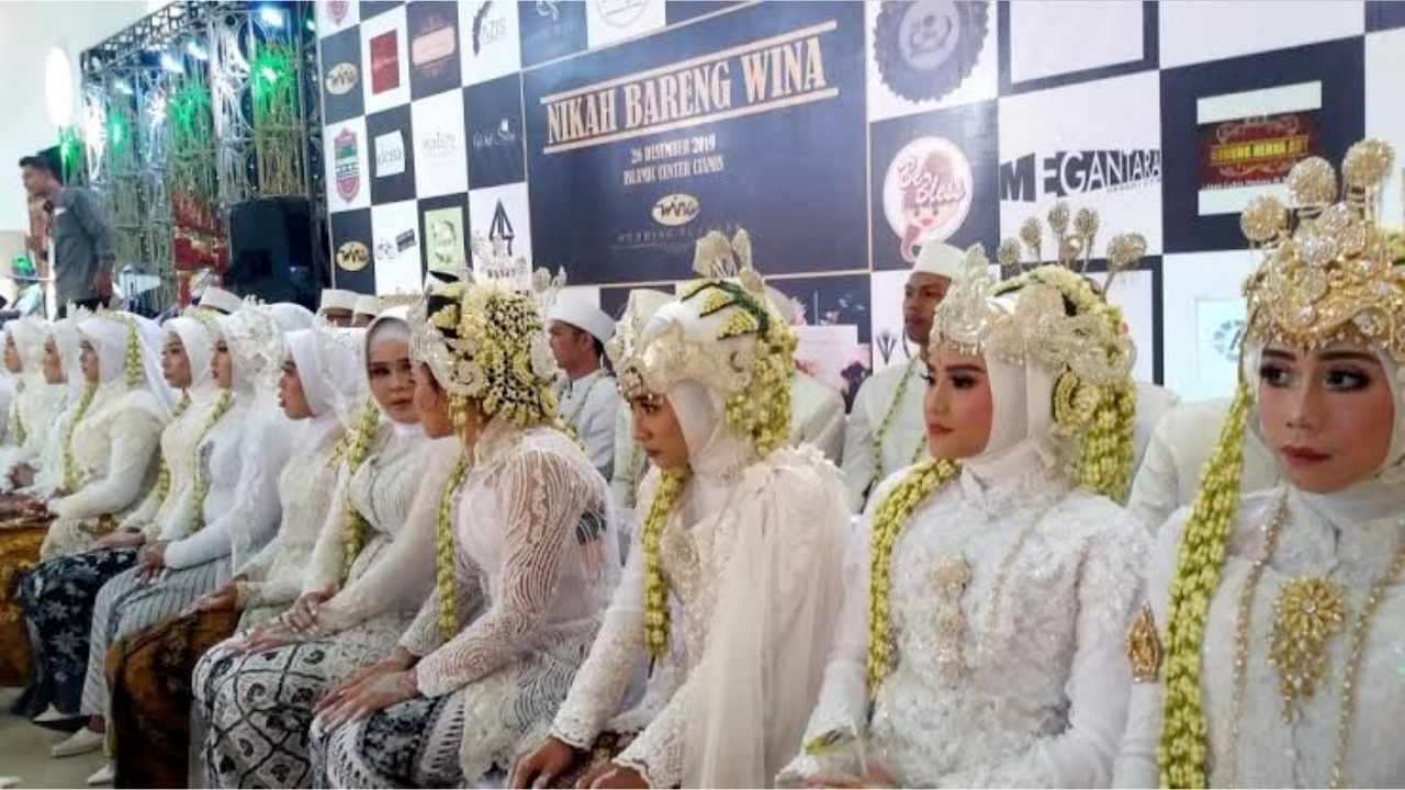 Ilustrasi pernikahan massal. Foto: Repro PikiranRakyat.com