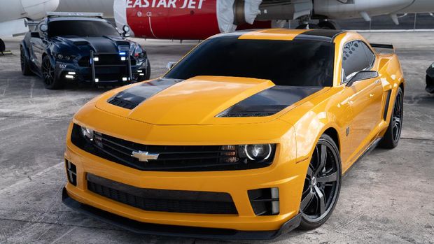 Chevrolet Camaro yang digunakan dalam film Transformers Foto: Repro detikoto