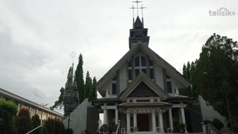 Gereja Protestan di Sulawesi Tenggara (GEPSULTRA) anggota PGI Jemaat Ora Et Labora Kota Kendari. Foto: Musdar/Telisik