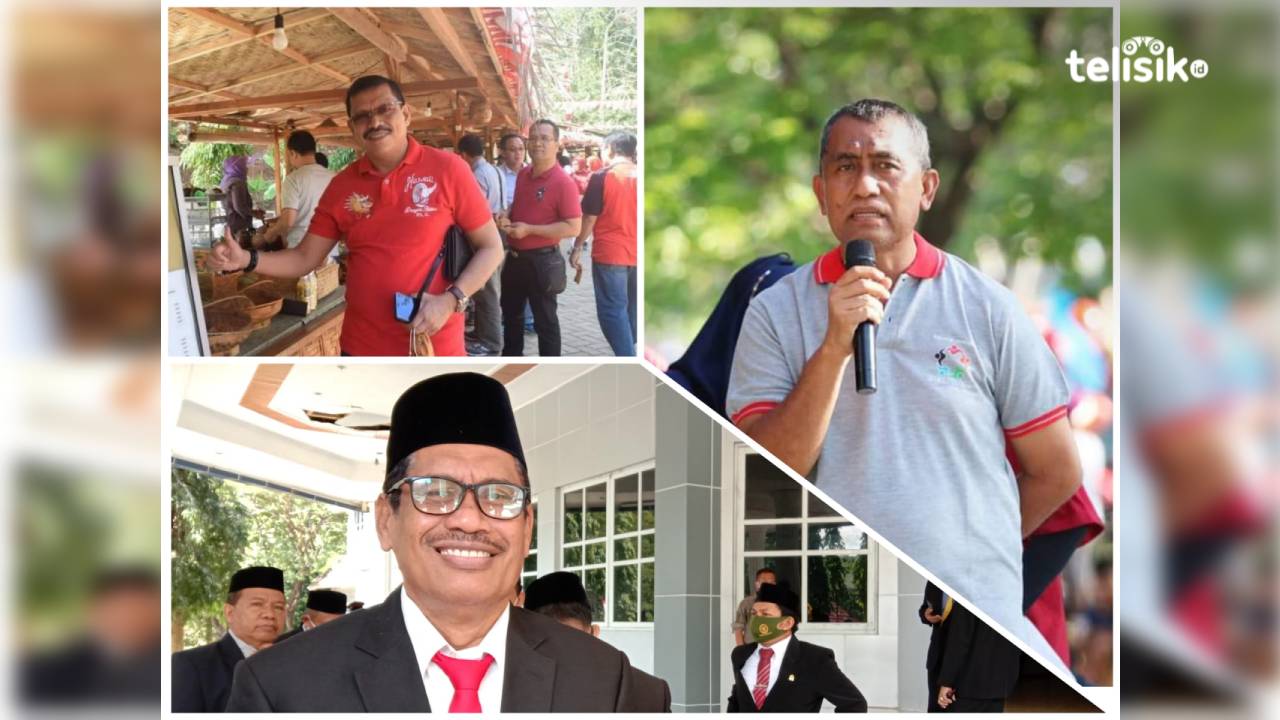 Tiga calon Sekda Muna. Foto: Sunaryo/Telisik