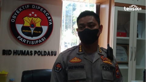 Kabid Humas Polda Sumut, Kombes Pol Hadi Wahyudi. Foto: Reza Fahlefy/Telisik
