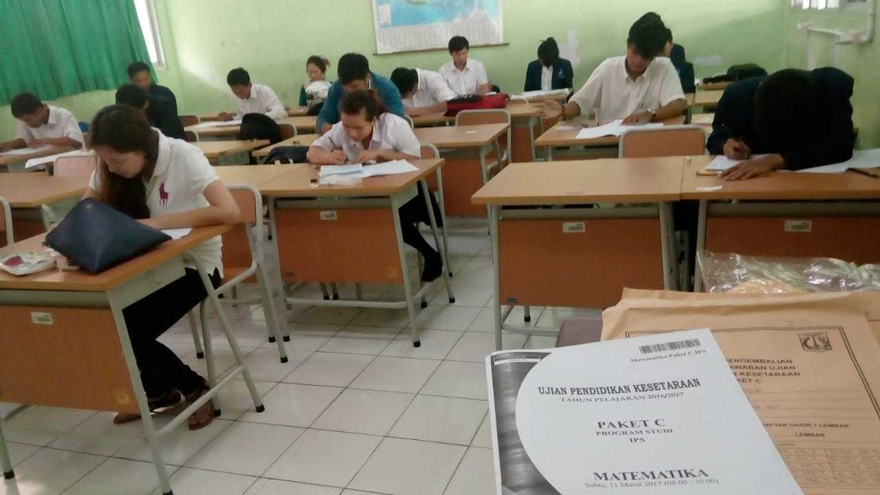Suasana Saat pelaksanaan ujian. Foto: Repro Tanggerangblogspot.com