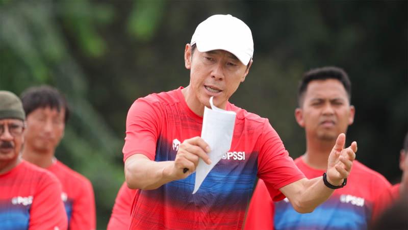 Pelatih Timnas Indonesia, Shin Tae-yong. Foto: PSSI