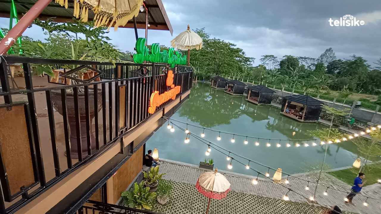 JR. Resto tepi sawah dan Pemancingan Foto: Aris Syam/Telisik