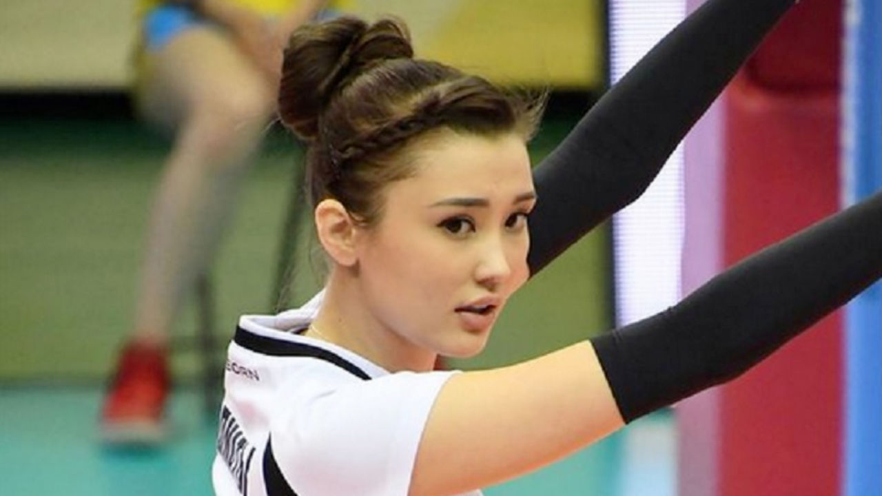 Pevoli wanita asal Kazakhstan, Sabina Altynbekova. Foto: Repro Okezone