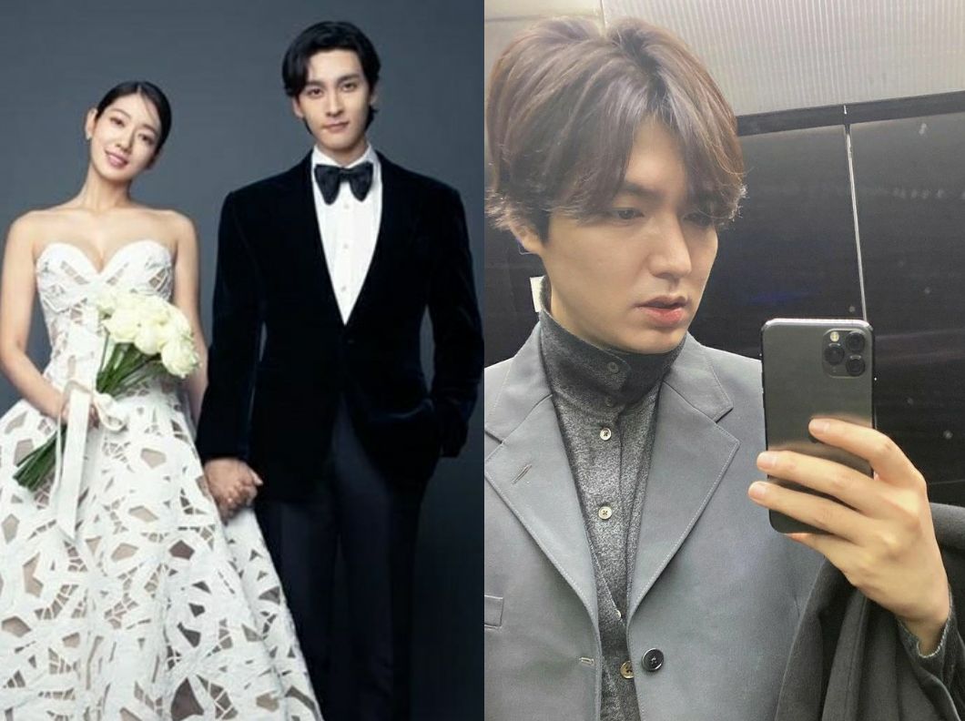 Lee Min Ho membuat warganet bernostalgia kembali dengan drama Heirs melalui pesan ucapan selamatnya, untuk pernikahan Park Shin Hye dan Choi Tae Joon. Foto: Repro alonesia.com