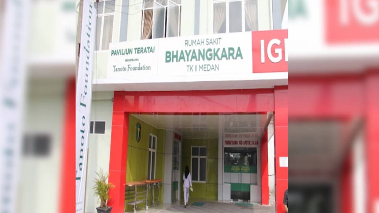 Rumah Sakit Bhayangkara Medan. Foto: Humas Polda Sumut