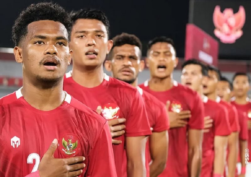 Skuad Timnas Indonesia. Foto: Repro okezone.com
