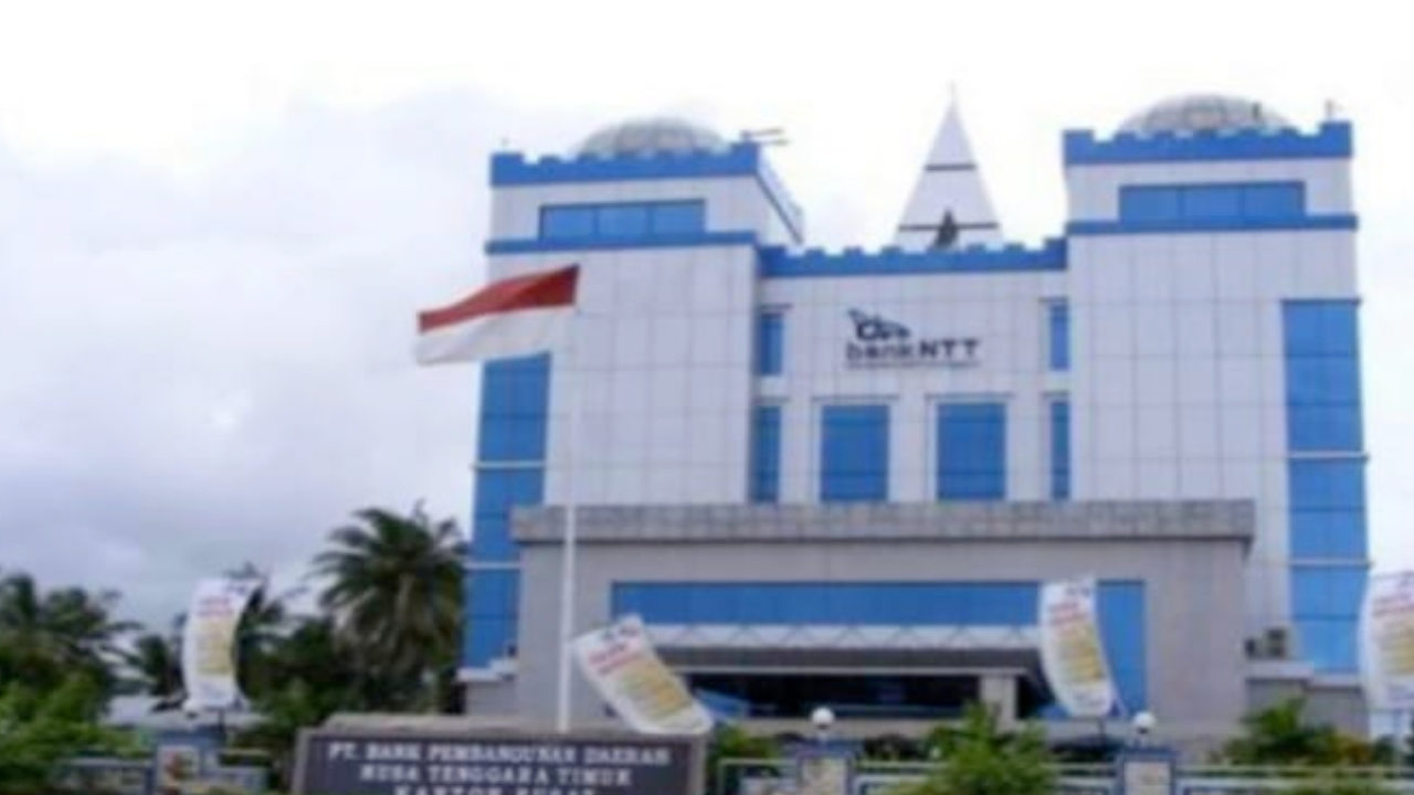 Kantor pusat Bank NTT di Kupang. Foto: Ist.