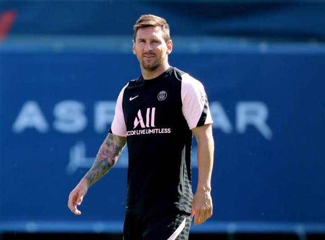 Mega bintang PSG, Lionel Medis. Foto: Repro Reuters