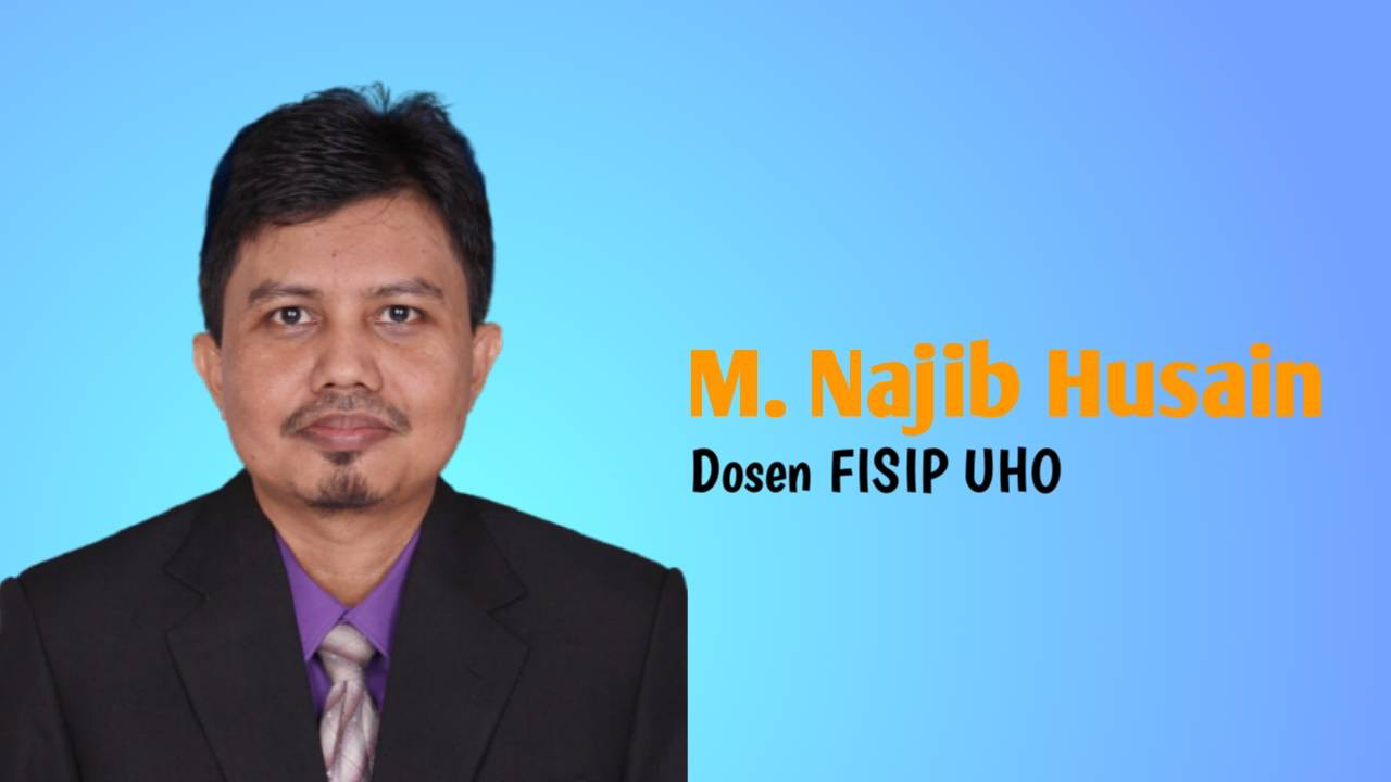 Dr. M. Najib Husain, Dosen FISIP UHO. Foto: Ist.