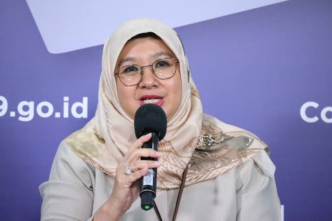 Juru bicara vaksinasi Kemenkes, Siti Nadia Tarmizi. Foto : Kemenkes