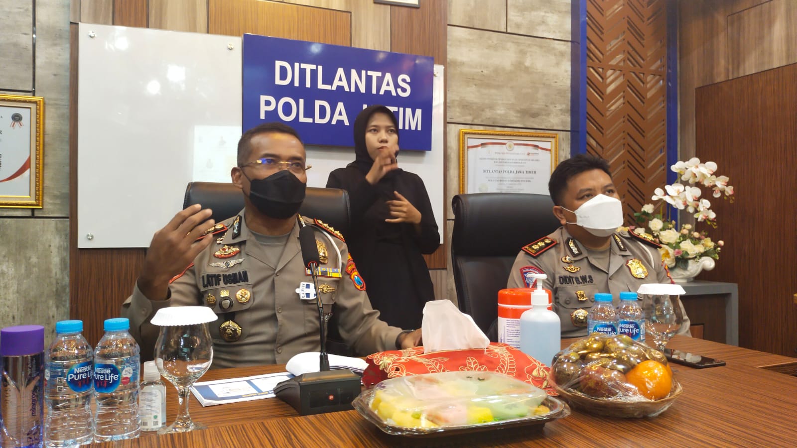 Dirlantas Polda Jatim, Kombes Pol Latif Usman. Foto: Ist.