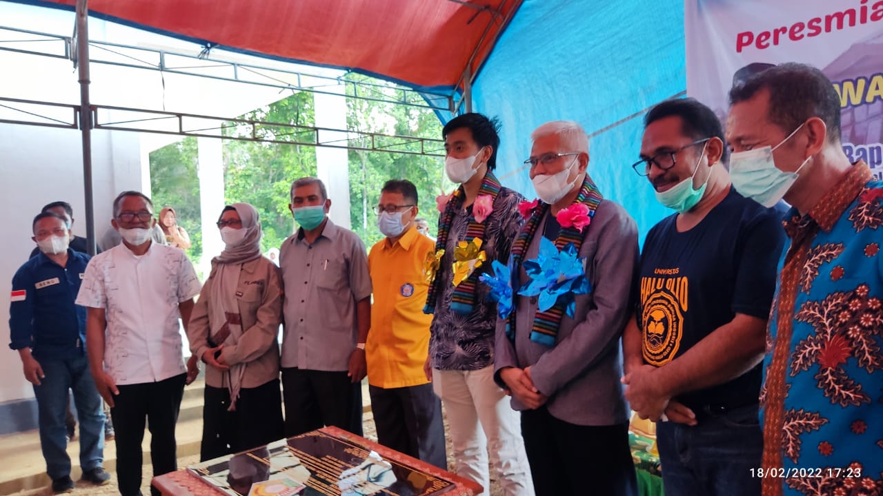 Proses peresmian USB SMAN 2 Wawonii Tenggara. Foto: Ist
