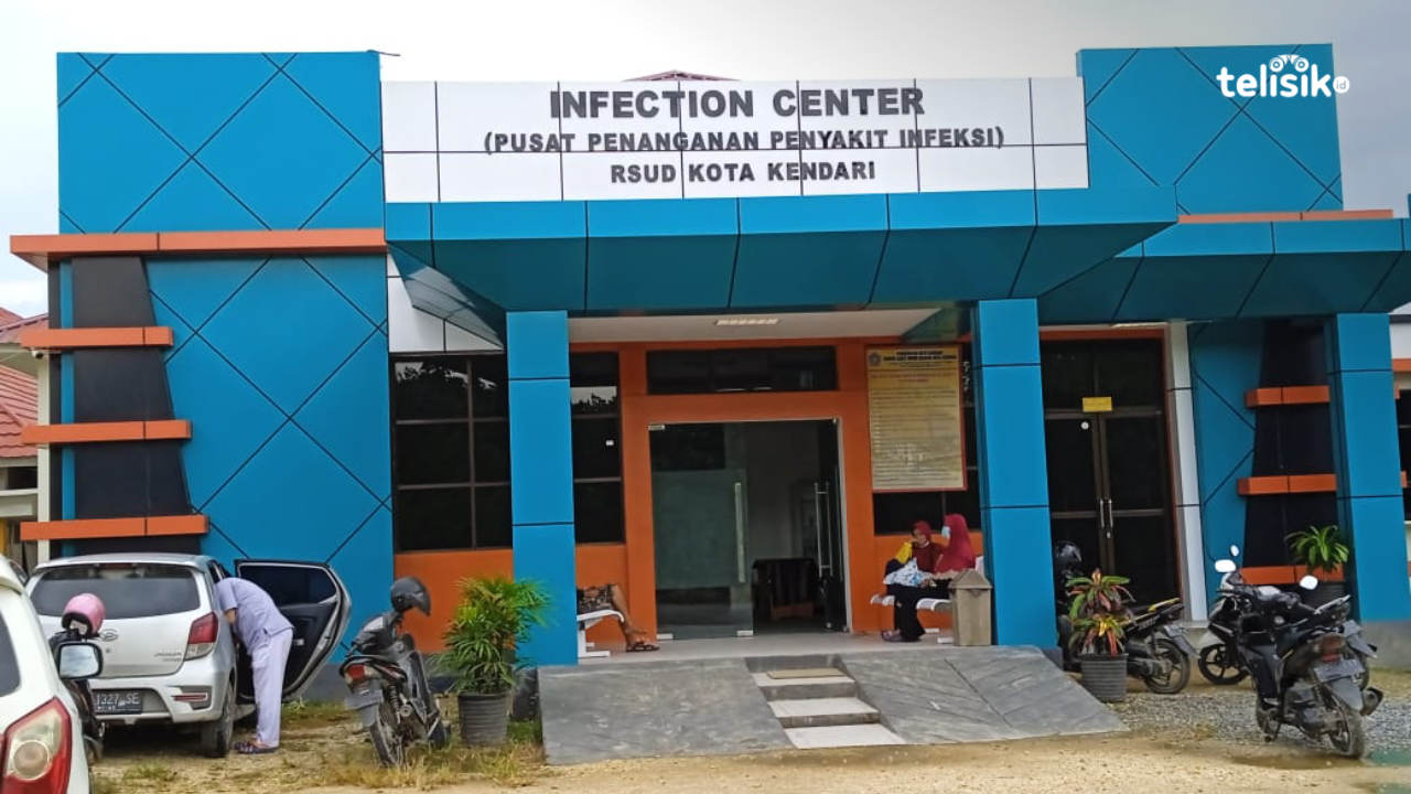 Ruang infection center, ruang perawatan pasien COVID-19 RSUD Kota Kendari. Foto: Umratul Khazanah/Telisik